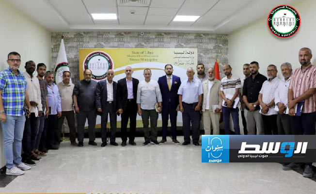 «بلدي مصراتة» يبحث ترتيبات مشروع تغذية الدافنية وزريق بمياه النهر الصناعي