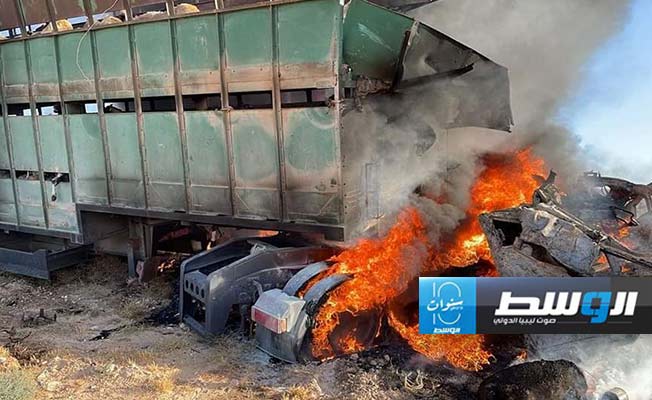 وفاة 4 أشخاص في حادث تصادم 3 سيارات غرب العقيلة