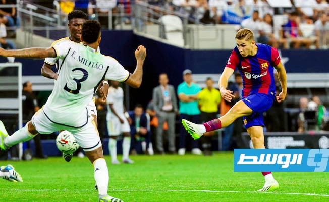 شاهد.. برشلونة يُسقط ريال مدريد بثلاثية نظيفة في الـ«كلاسيكو» الودي بأميركا (صور)
