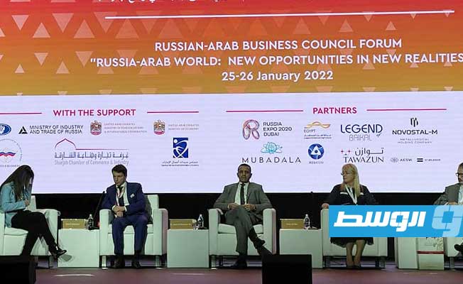 اللموشي يدعو المستثمرين العرب والروس للاستثمار في ليبيا