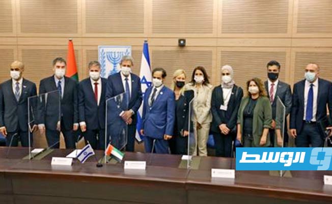 وفد برلماني إماراتي بقيادة رئيس لجنة الدفاع والأمن يزور «الكنيست»