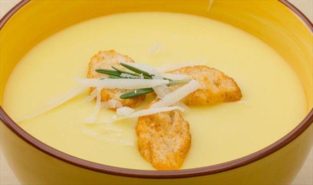 شوربة البطاطا بالجبن