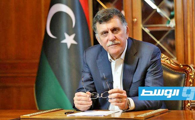 كلمة مرتقبة للسراج حول عدد من القضايا مساء اليوم