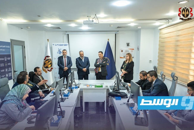 تدريب مجموعة من وكلاء النيابة في مجال التعاون الدولي ومكافحة الجريمة المنظمة