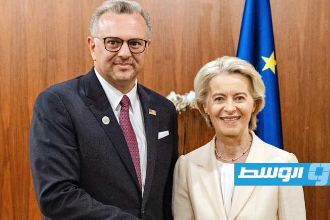 مستشار الرئيس الأميركي يبحث مع رئيسة المفوضية الأوروبية الملف الليبي