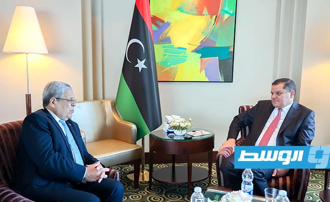 الدبيبة يجتمع مع وزيري خارجية تونس والجزائر ومسؤول ألماني