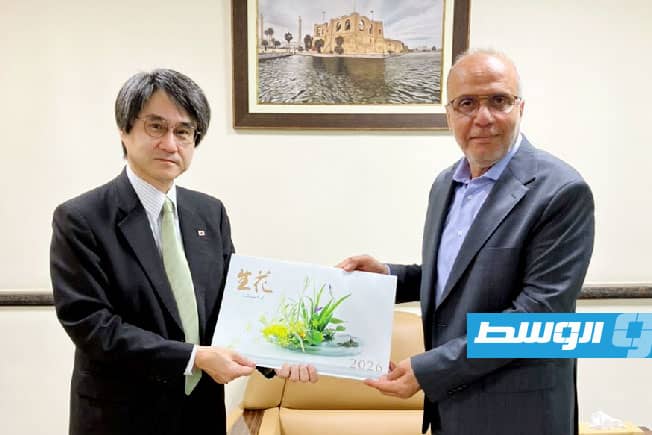 اللافي يبحث مع سفير اليابان تعزيز العلاقات الثنائية