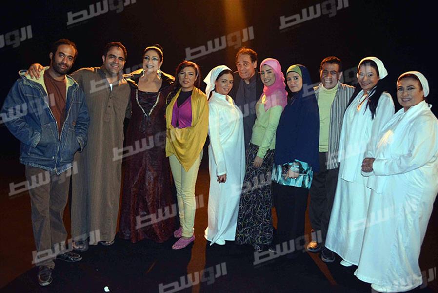 بالصور: أبطال السبع وصايا يواصلون التصوير في شبرامنت