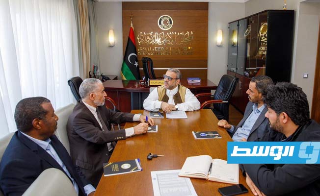 المشري يشدد على ضرورة إنجاز مشروعات قوانين الاستفتاء والانتخابات في أقرب وقت