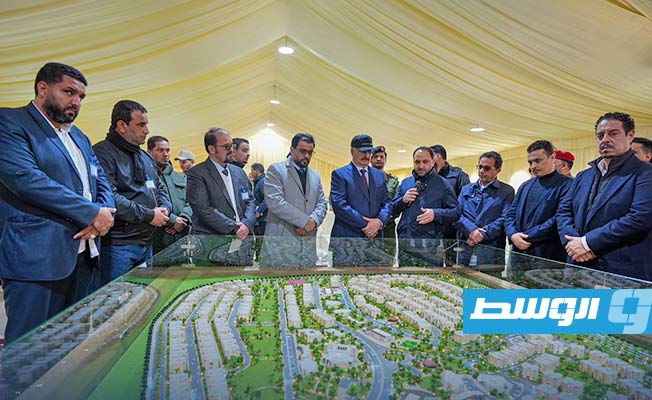 حفتر وحماد يزوران درنة