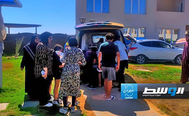«طب الطوارئ»: إخلاء 64 عائلة عالقة من مناطق الاشتباكات في تاجوراء (فيديو)