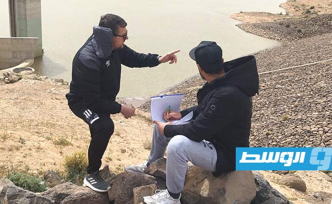 بالصور.. دراسة علمية لمعالجة نقص المياه بسد وادي غان