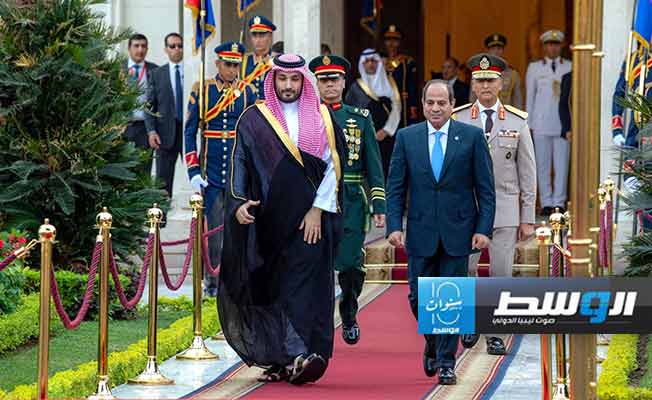 دعم مصري - سعودي لجهود خروج القوات الأجنبية والمرتزقة من ليبيا