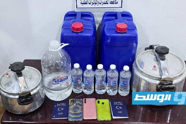 إحباط محاولة هروب متهم بحوزته مواد مُسكِرة