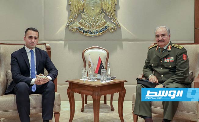 «آكي»: وزير الخارجية الإيطالي يلتقي المشير حفتر ورئيس مجلس النواب