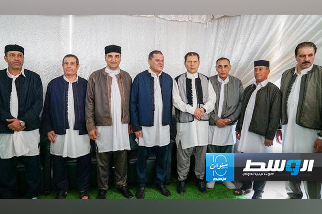 الدبيبة يلتقي مدير أمن مصراتة بديوان المجلس البلدي