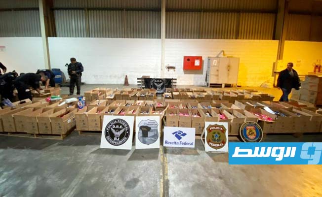 ضبط 5 أطنان من الكوكايين في البرازيل