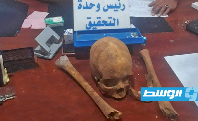 العثور على جمجمة بشرية داخل كهف بضواحي المنصورة