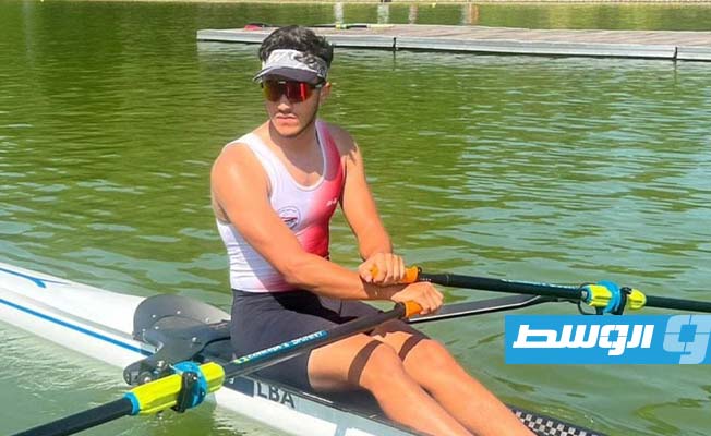 نتائج طيبة لبطل التجديف محمد بكرة في بطولة العالم ببلغاريا