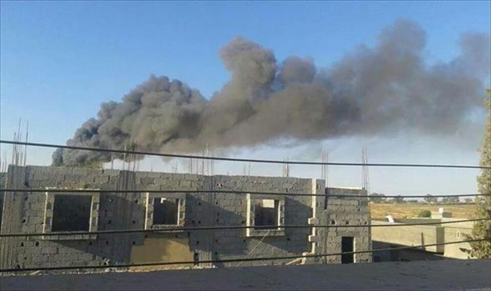 احتراق مخازن «العافية للأدوية» بقصر بن غشير