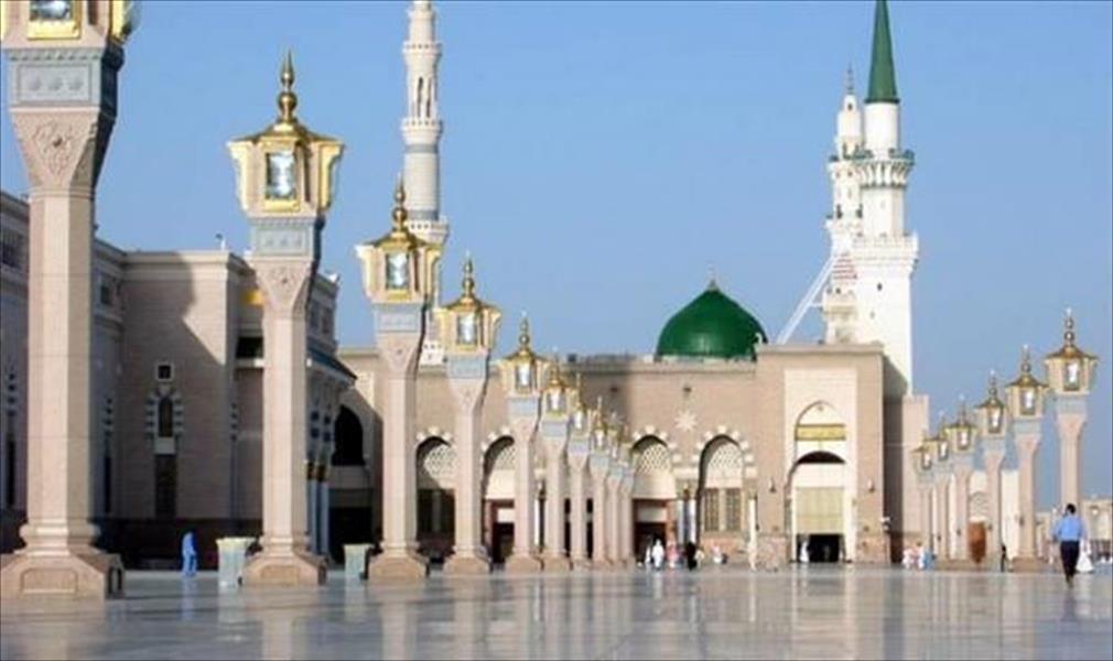 حريق بالمسجد النبوي