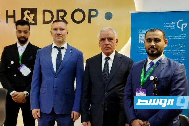 بالصور: وفد دبلوماسي روسي في معرض الغذاء بطرابلس