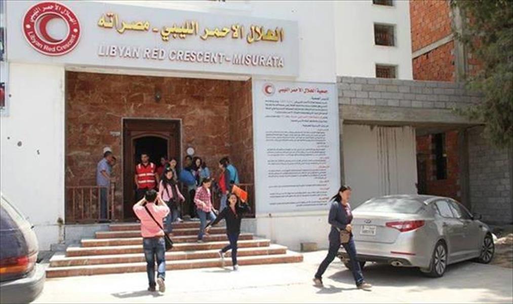 الهلال الأحمر: 575 فلبينيًّا يصلون مصراتة تمهيدًا لإجلائهم