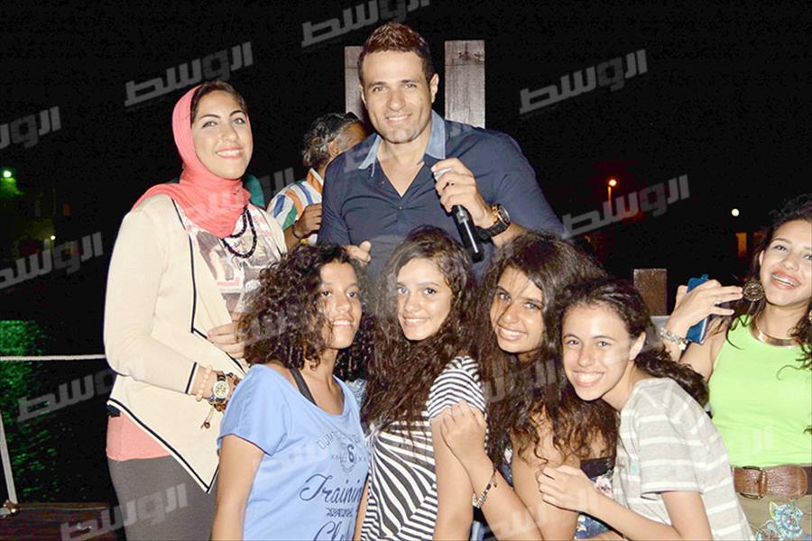 بالصور: محمد نور في الساحل الشمالي