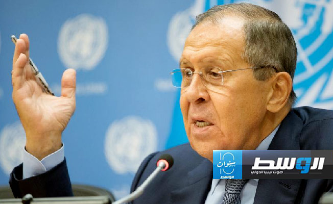 لافروف يدعو إلى سرعة تعيين مبعوث أممي جديد في ليبيا