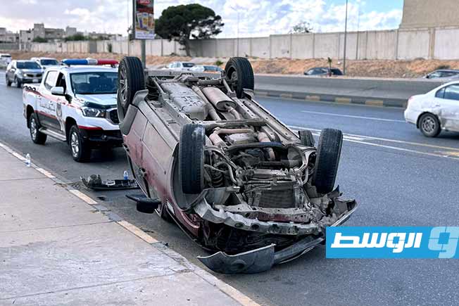 إصابة 3 أشخاص في حادث سير بطرابلس