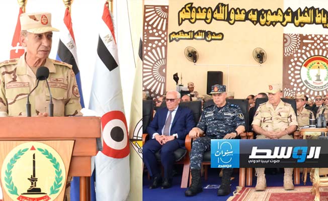 مناورة عسكرية في مصر.. قائد الجيش يتحدث عن القضية الفلسطينية (فيديو)