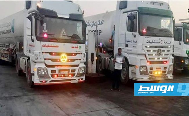 وصول الشحنة السادسة من «الأكسجين» الطبي من مصر