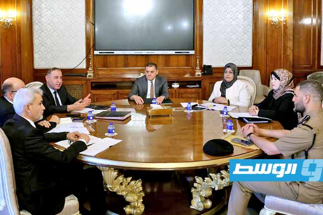 الدبيبة يدعو «العدل» و«الداخلية» إلى التعاون مع المنظمات الدولية لتعزيز سيادة القانون في ليبيا