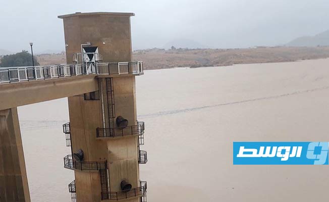 «أمن النواحي الأربع»: منسوب المياه بسد وادي المجينين في مستواه الطبيعي