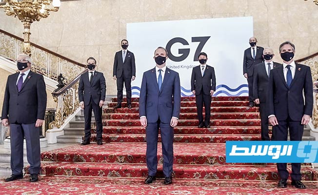 جريدة «الوسط»: الملف الليبي يتصدر اهتمام مجموعة الـ7