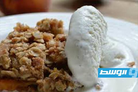 جرانولا بالأيس كريم.. حلوى سريعة بمذاق منعش