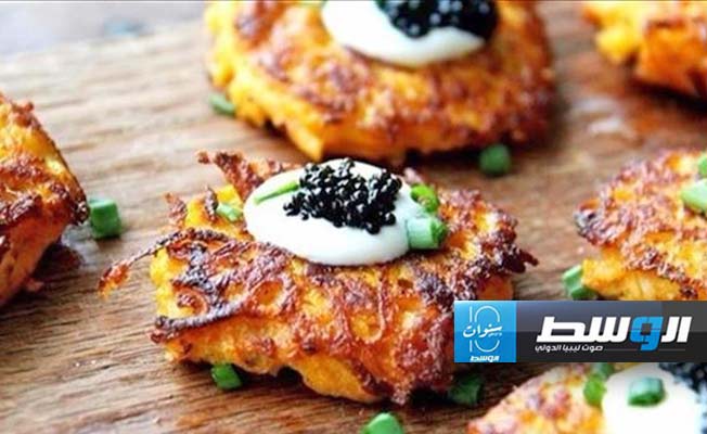 طريقة تحضير البطاطا الحلوة بالكافيار