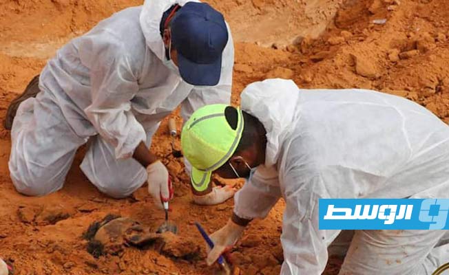 التعرف على 8 جثث مستخرجة من مقابر ترهونة