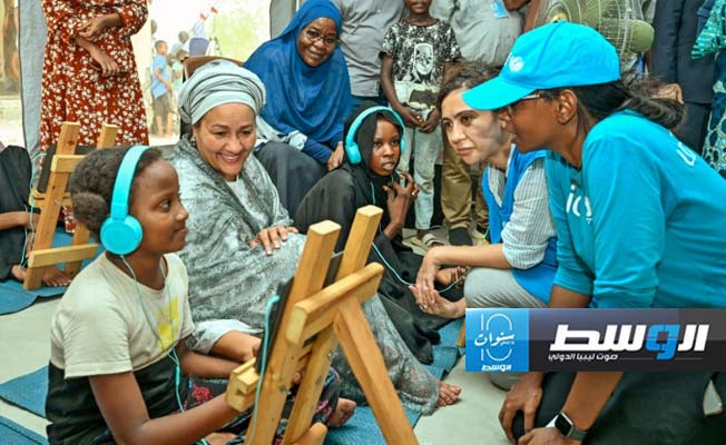 من تشاد.. نائبة الأمين العام للأمم المتحدة تدعو إلى حل الأزمة السودانية