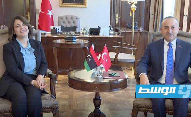 المنقوش تدعو تشاووش أوغلو للمشاركة في مؤتمر «استقرار ليبيا»