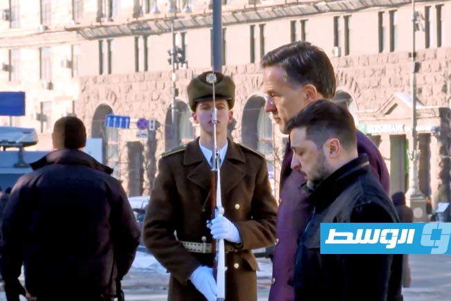بالفيديو.. الأمين العام لـ«الناتو» يزور كييف بعد ساعات من هجمات روسية