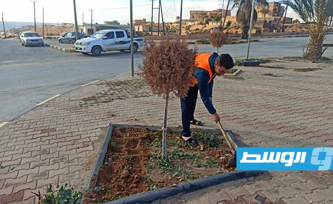 بالصور.. استعدادات لإحياء ذكرى ثورة 17 فبراير في جادو