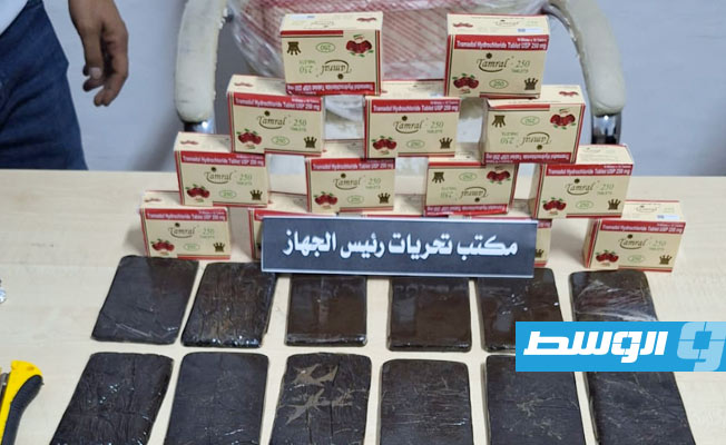 ضبط تاجر مخدرات في منطقة الهواري ببنغازي