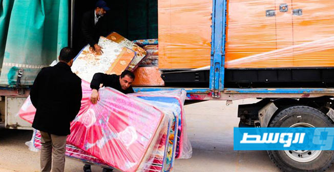 للمرة الأولى منذ تأسيسه.. وصول شحنة مساعدات لمركز سرت لعلاج الأورام