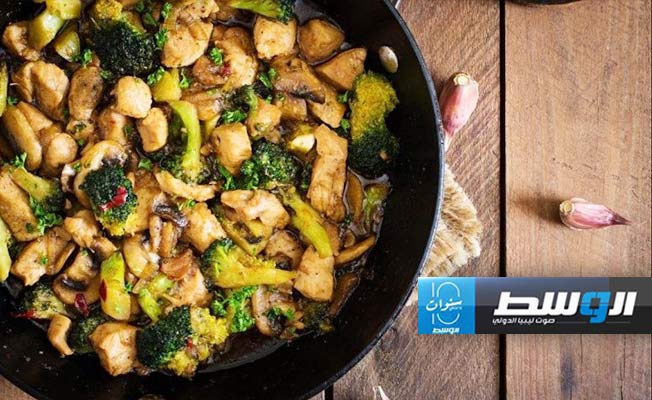 ستير فراي الدجاج والبروكلي