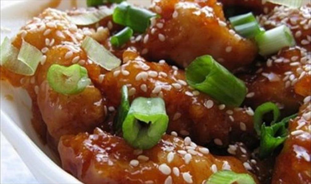 قطع الفراخ بالصويا صوص