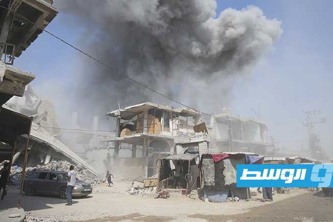 استشهاد 4 فلسطينيين بغارات إسرائيلية على غزة