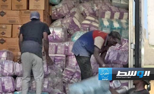 «الشؤون الاجتماعية» تجهز قافلة إغاثة إلى المناطق المتضررة من السيول