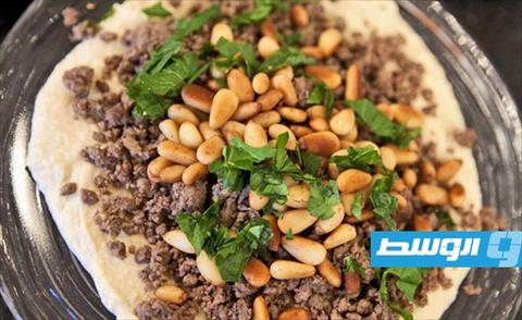 فتة لحم لبنانية