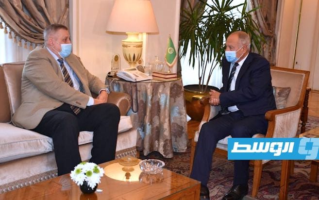 3 ملفات في لقاء أبو الغيط وكوبيش عن الوضع بليبيا